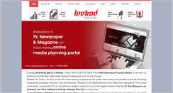 Desktop Screenshot of lookadindia.com